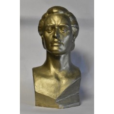 Mihai Eminescu - bust din ipsos / statueta 29 cm inaltime - nesemnat