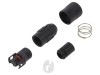 Conector Circular HR30 Push-Pull Mufă 2A Aurit 6 PIN-uri pentru Lipire