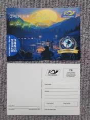 Carte postala vedere festival Blues in the Garden, Darmanesti 23-25 August 2024