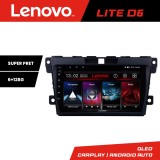 Navigatie Mazda CX-7 2009 Lenovo Kit-097 8 core 6+128 GB Android Waze USB Navigatie Internet Youtube Radio