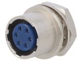 Conector Circular HR10 Push-Pull Soclu 6 PIN Aurit