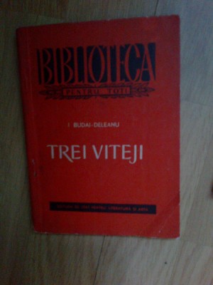 d8 Trei viteji - Ioan Budai Deleanu foto