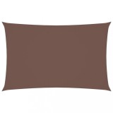 Cumpara ieftin Parasolar, maro, 2x4,5 m, tesatura oxford, dreptunghiular