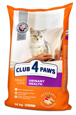 Hrana uscata pentru pisici sistem urinar sanatos, Premium, Club 4 PAWS, 14 kg foto