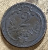 MNDSTR AUT23 Austro-Ungaria 2 hellar 1912, Europa