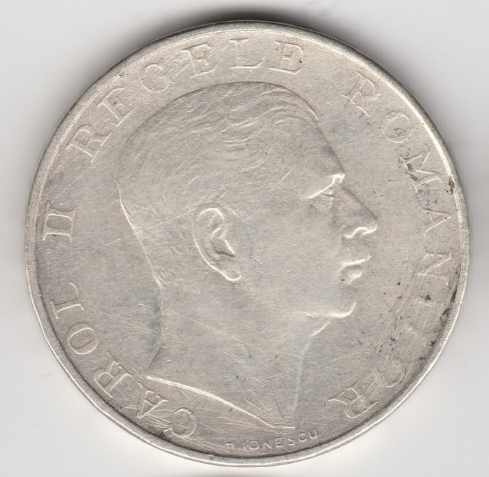 * Moneda 250 lei 1939