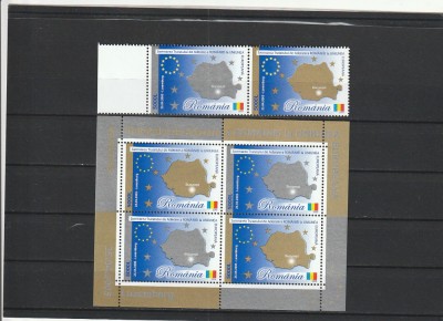 ROMANIA 2005 LP 1682 LP 1682 a SEMNAREA TRATATULUI DE ADERARE AL ROMANIEI LA UE foto