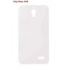 Husa Silicon S-line Sony Xperia Z3 Mini / Compact Alb Bulk