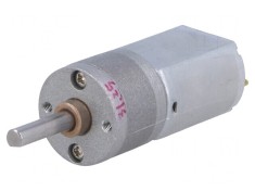 Motor DC cu Transmisie 12V 1.6A Ax Crestătură D 31:1 Metal Gear 20x41mm