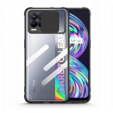 Husa Plastic - TPU Tech-Protect CamShield pentru Realme 8 / Realme 8 Pro, Neagra