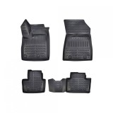 Covorase Auto Tip Tavita Cauciuc Renault Austral 2022+ Negre ALM, Set Fata+Spate, Prindere Clipsuri/Scai