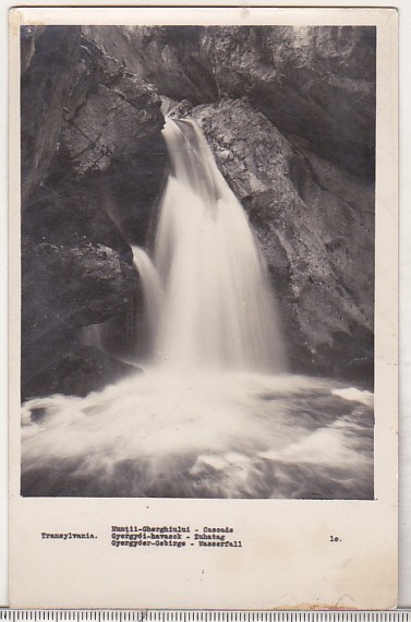 bnk cp Muntii Gurghiului - cascada - necirculata