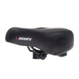 Sa bicicleta din elastomer, Leoshi, exterior poliuretan flexibil, culoare negru Cod:AWR2073E