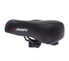 Sa bicicleta din elastomer, Leoshi, exterior poliuretan flexibil, culoare negru Cod:AWR2073E