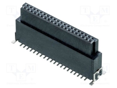 Conector PCB-PCB mamă 40 PIN 1,27mm HARWIN UL94V-0 foto