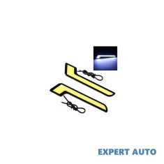 Lumini de zi led drl cob 12v ( lumina alba ) cod: l08 Alta marca Alt model #7
