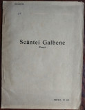 (GEORGE) G. V. BACOVIA - SCANTEI GALBENE (POEZII) [editia princeps, BACAU 1926]