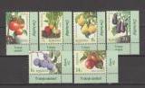 ROMANIA 2025 TRAIESTE SANATOS - LEGUME SI FRUCTE Serie 6 val. LP.2498 MNH**