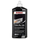 SONAX PolishandWax NanoPro pentru culoarea neagra 250 ml, cod 296141