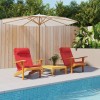 VidaXL Perne pentru scaun Adirondack, 2 buc, roșu, textil oxford 361836