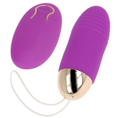 OHMAMA - REMOTE CONTROL VIBRATING EGG 10 SPEEDS PURPLE foto
