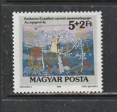 Ungaria 1989 - Pentru Tineret 1v MNH foto