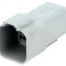 Conector cablu-cablu mufa tata AT PIN 6 gri IP67