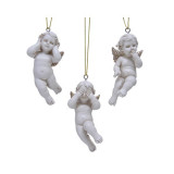 Decoratiune - Hear-See-Speak Angel with Hanger - mai multe modele | Kaemingk