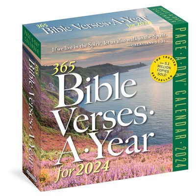 365 Bible Verses-A-Year Page-A-Day 2024 foto