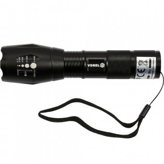 Lanterna LED, 5W, 280lm, 3xAAA, Aluminiu foto