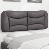 Pernă pentru tăblie, gri, 120 cm, piele artificială