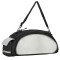 Geanta portbagaj bicicleta, 1 compartiment si 3 buzunare laterale, 40x20x17cm, negru cu elemente reflectorizante gri Household NewTrend