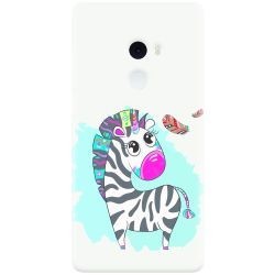 Husa silicon pentru Xiaomi Mi Mix 2, Zebra