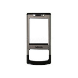 Capac frontal Nokia 6500 Slide negru-argintiu