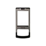 Capac frontal Nokia 6500 Slide negru-argintiu