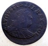 G.055 POLONIA AUGUST III 3 SOLIDI 1 GROSZ 1754, Europa, Cupru (arama)