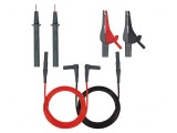 Cabluri de Măsurare PVC Negru și Roșu 4mm