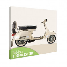 Tablou fosforescent Vespa foto