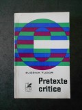 Eugenia Tudor - Pretexte critice