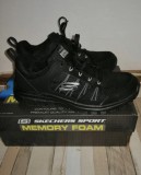 Skechers sports memory foam., 41, Nero