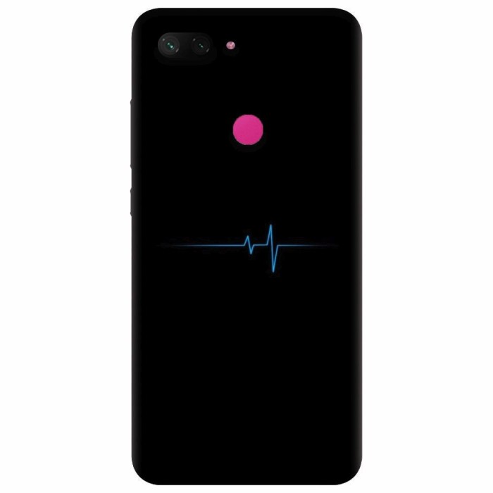 Husa silicon pentru Xiaomi Mi 8 Lite, Heartbeat