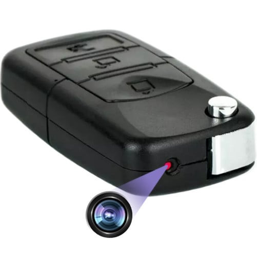 Cheie Auto cu Camera Spion iUni RMS22, Senzor de Miscare, Foto, Video