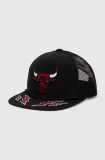 Mitchell&amp;Ness sapca NBA CHICAGO BULLS culoarea negru, cu imprimeu