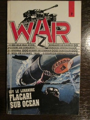 Flacari sub ocean nr.7 Colectia WAR foto