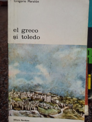 Gregorio Maranon - El greco si toledo (1977) foto