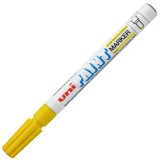 Marker cu vopsea pe baza de ulei,varf fin rotund,0.8-1.2 mm-galben