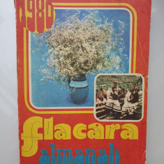 ALMANAH Flacara 1980, 420 pag, stare f buna