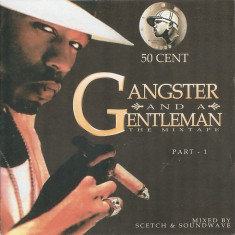 CD 50 Cent ‎– Gangsters And A Gentleman The Mixtape Part - 1