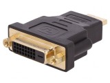 Adaptor DVI-D la HDMI Negru