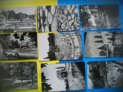 HOPCT LOT NR 72 - BAILE ORADEA JUD BIHOR -9 CARTI POSTALE-RPR-CIRCULATE foto